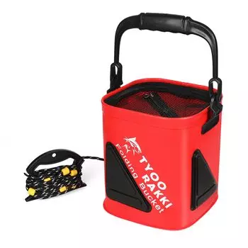 Ведро для рыбалки Buckan Buckan (Красный-25см)