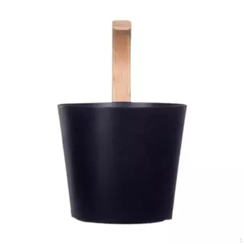 Ведро для сауны с ковшом, 5 л, многофункциональное, принадлежности для бани, контейнер для хранения,