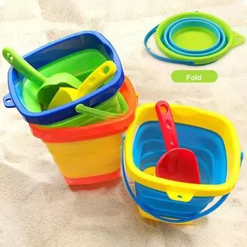 Ведро для воды, удобное, прочное, несущее, с подвесным отверстием, ведро для воды, детское ведро для воды, платное ведро для ванны, пляжное ведро, поставка на открытом воздухе