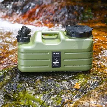 Ведро для воды в автомобиле объемом 5/11 л, большой резервуар для чистой воды с краном для кемпинга на открытом воздухе, приготовления пищи, пикника, походов