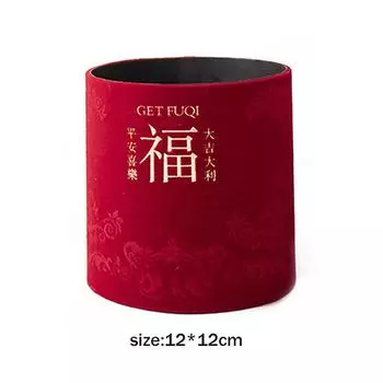 Ведро из фланелевой ткани FU, праздничные принадлежности, домашнее украшение, ведро с искусственными цветами, подарок на новоселье A