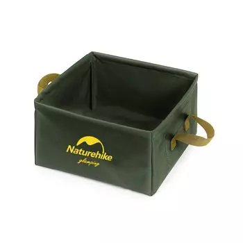 Ведро Naturehike Cloth, складное квадратное ведро для использования на открытом воздухе, портативное и легкое для использования на открытом воздухе, складное, умывальник, емкость для воды, аксессуар
