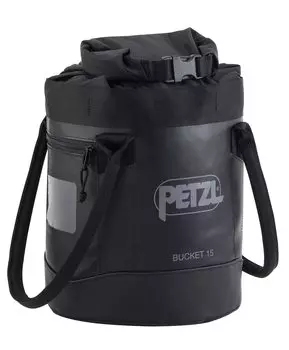 Ведро PETZL 15 Отдельно стоящая сумка-держатель Черный 15 литров Унисекс для взрослых