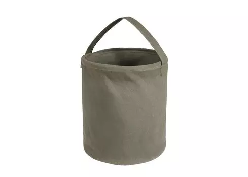 Ведро Rothco Electric Bucket из парусиновой ткани, цвет Olive Drab, размер L оливковое drab