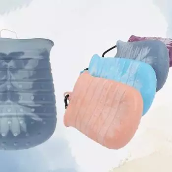 Ведро щетка для мытья собак, кошек, собачьих лап, очиститель лап домашних животных, чашка для мытья лап собак, принадлежности для животных, инструменты для чистки щенков S розовый