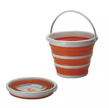 Ведро складное Prox Viceo VC214M30O 32 x 32 x 25 см, оранжевое (8967)