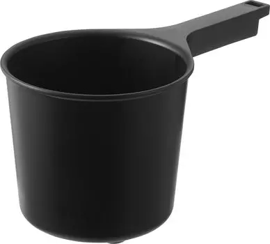 Ведро Yamazaki Jitsugyo Magnetic Pail Black x D28 x H13cm MIST Pail Floating Storage Wall Storage 1720 W14.6 чёрный