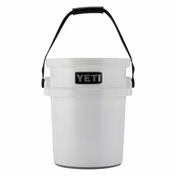 Ведро Yeti Bucket Loadout 5 галлонов Ведро YLOBW белое снаряжение для кемпинга, рыбалки, гаража, стильное [Yeti] [Товар] белый