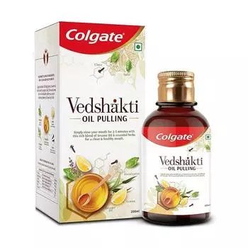 Ведшакти: масло для полоскания полости рта (200 мл), Vedshakti Oil Pulling, Colgate 12.375