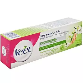Veet - Крем для удаления волос Silky Fresh 100мл - Сухая кожа -