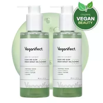 Vegan Effect Clean & Glow Cheongbori LHA Cleansing Gel Foam, 205мл, 2 Известная корейская косметика, популярные продукты