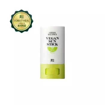 Vegan sun stick UV protection Jeju Sambaekcho Houttuynia cordata fermented aloe vera, 20g, 2 pieces