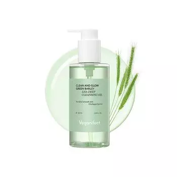 [Veganifect] Clean And Glow Green Barley LHA Глубокоочищающее масло 205 мл