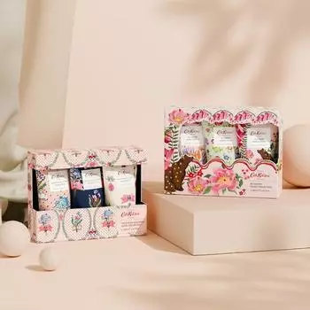 Веганский крем для рук Cath Kidston, тройной план (30млX3) 2 типа, выберите 1 Blossom