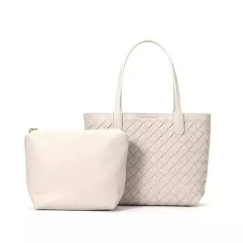 Vegetable Basket, Woven Women s Bag, Tote Bag, Large-capacity Two-piece Set, Mother and Child Bag, Ladies Handbag