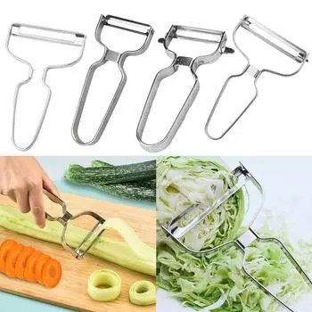 Vegetable Fruit Peeler Kitchen Tool Ergonomic Design Salad Slicer serrated S