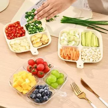 Vegetable Preparation Plate, Wall Mounted Hot Pot Flavor Plate, Soy Sauce Dipping Sauce, Side Dishes, Storage Artifact