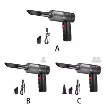 Vehicle 120W Handheld Foldable Vacuum Set Dust Remover Office Hotel Living Room Portable Mini High Power Cleaning Tool