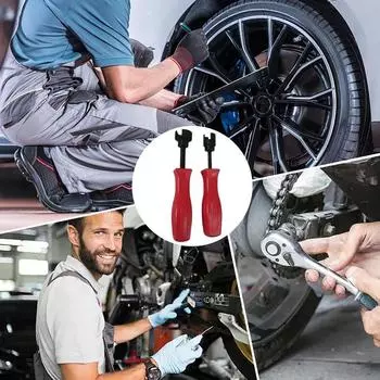 Vehicle Brake Spring Tool 2X Brake Spring Compressor For Repairing Spring Installer Remover For Efficient Brake Repair Tasks For