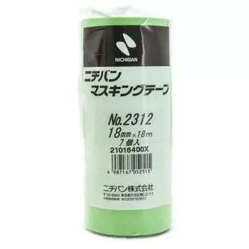 Vehicle masking tape 18mm x 18M 7P No.2312 [Curing tape]