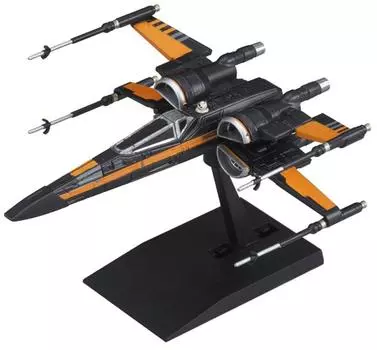 Vehicle Model 003 Star Wars Fighter Poe Special Machine Plastic Model X-Wing
