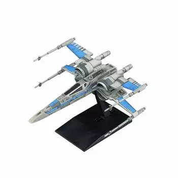 Vehicle Model 011 Star Last Jedi Fighter Resistance Blue Company Specification Plastic Model Wars/The X-Wing