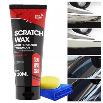 Vehicle Scratch Remover Automotive Multipurpose Scratch Repair Wax 120ml Portable Car Accessories Automobile Scratch Remover