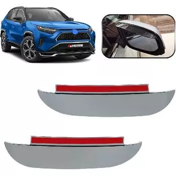 VEHICODE боковое зеркало, защита от дождя, автомобильные аксессуары для Toyota RAV4 2019-2024 2023 2022 2021 2020, непромокаемый козырек, крышка зеркала заднего вида, крышка для бровей