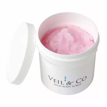 Veil and Mild Body Scrub Natural Salt Head Scrub 200g VEIL&Co Co.