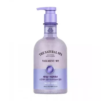 Veilment Spa Увлажняющий сияющий скраб для тела с ароматом жасмина 600 мл FREE