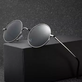 VEITHDIA солнцезащитные очки унисекс, модные круглые солнцезащитные очки, поляризационные зеркальные солнцезащитные очки с покрытием, мужские очки для мужчин/женщин
