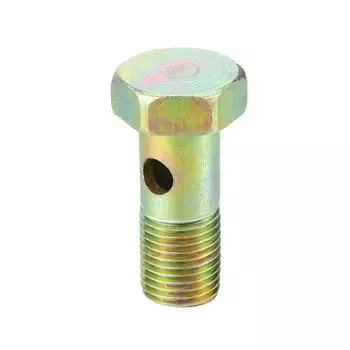 VekAuto Двойной болт-банджо G1/4 Длина 38 мм Адаптер фитинга тормозной магистрали турбины для автомобилей Прочный металл бронза