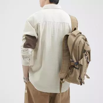 Вельветовая американская рубашка Tooling мужская модная брендовая свободная большого размера повседневная мужская рубашка Ruffian куртка топ M серый