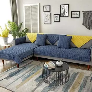 Вельветовая диванная подушка с однотонной окантовкой, современная простая зимняя универсальная диванная подушка для гостиной, товары для дома 70*70 серый