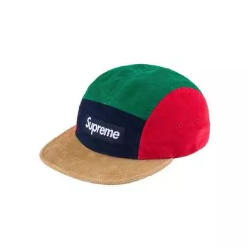 Вельветовая кепка Supreme, многоцветная 23FW -