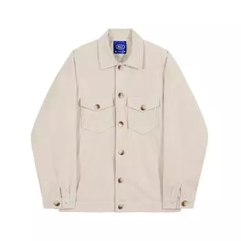 Вельветовая повседневная куртка весна-осень новый корейский стиль модная мужская куртка универсальная рабочая одежда M чёрный