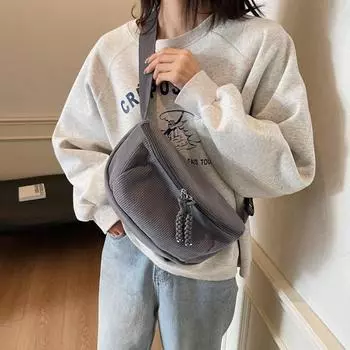 Вельветовая сумка на грудь, женская сумка подмышкой, сумка через плечо, дорожная сумка через плечо зелёный