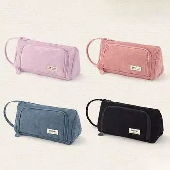 Вельветовый тонкий мешочек Симпатичный косметичка Пенал Дорожный гигиенический мешочек для салфеток One Size розовый