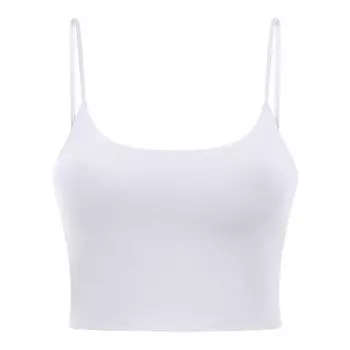 Velafeel Genuine Goods Yoga Vest Women s Chest Pad Sexy Strip Beauty Back Fitness Running Sling Sportswear Summer C2941 White S-4