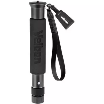 Velbon Монопод ULTRA STICK SUPER 8 Ultra Lock Диаметр ноги 30 мм Средний размер Головка продается отдельно Диаметр основания 40 мм Алюминиевая нога Черный 408334 чёрный