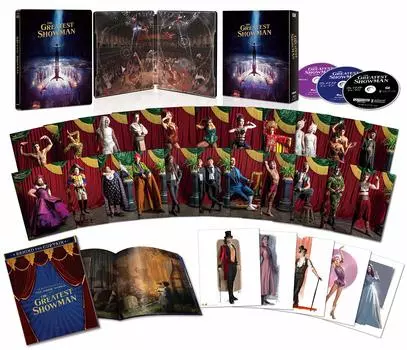 Величайший Шоумен Япония Ограниченная Коробка ULTRA HD Коллекционная (3 диска) [4K + Blu-ray]