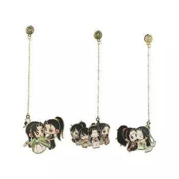 Великий мастер демонических знаков нумерации страниц Закладка для школьных принадлежностей Мо Дао Цзу Ши Канцелярские товары Маркеры для книг B