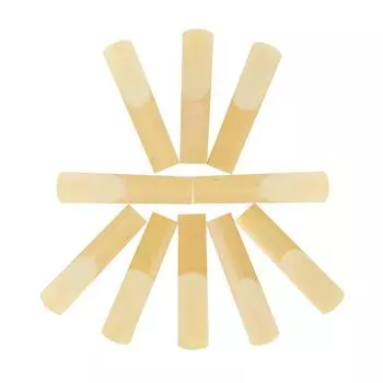 Великобритания 10 шт. Трость для саксофона, гладкий мундштук, набор, духовой инструмент, аксессуар NO.2