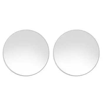 Великобритания 2 шт. Круглое зеркало заднего вида HD маленькое круглое зеркало с широким углом обзора для автомобиля/внедорожника/грузовика