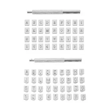 Великобритания, 36 шт., DIY номер, буква, штамп, многофункциональный мини-штамп для изготовления изделий из кожи 6mm