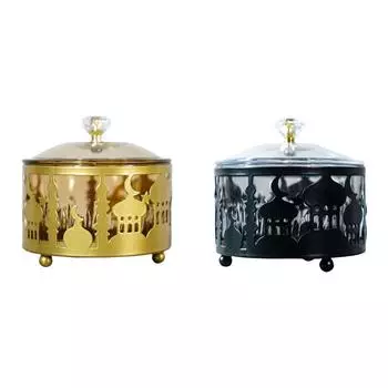 Великобритания Ид Мубарак Десерт Конфеты Поднос Рамадан Обеденная Тарелка Декоративное Украшение (Золото