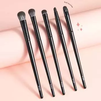 Великолепная более изысканная 5-стильная кисть для бровей, удобная для переноски макияжа в салоне красоты B