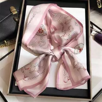 Великолепные бусины, шарф с круглым кольцом, женские аксессуары для шарфов, ожерелье, этнический шарф One Size розовый