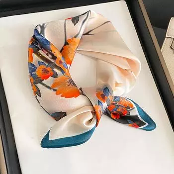 Великолепные бусины, шарф с круглым кольцом, женские аксессуары для шарфов, ожерелье, этнический шарф One Size синий