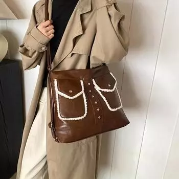 Великолепные сумки из искусственной кожи на плечо и через плечо, большой вместимости, новые зимние стильные модные рюкзаки для женщин, повседневная мода